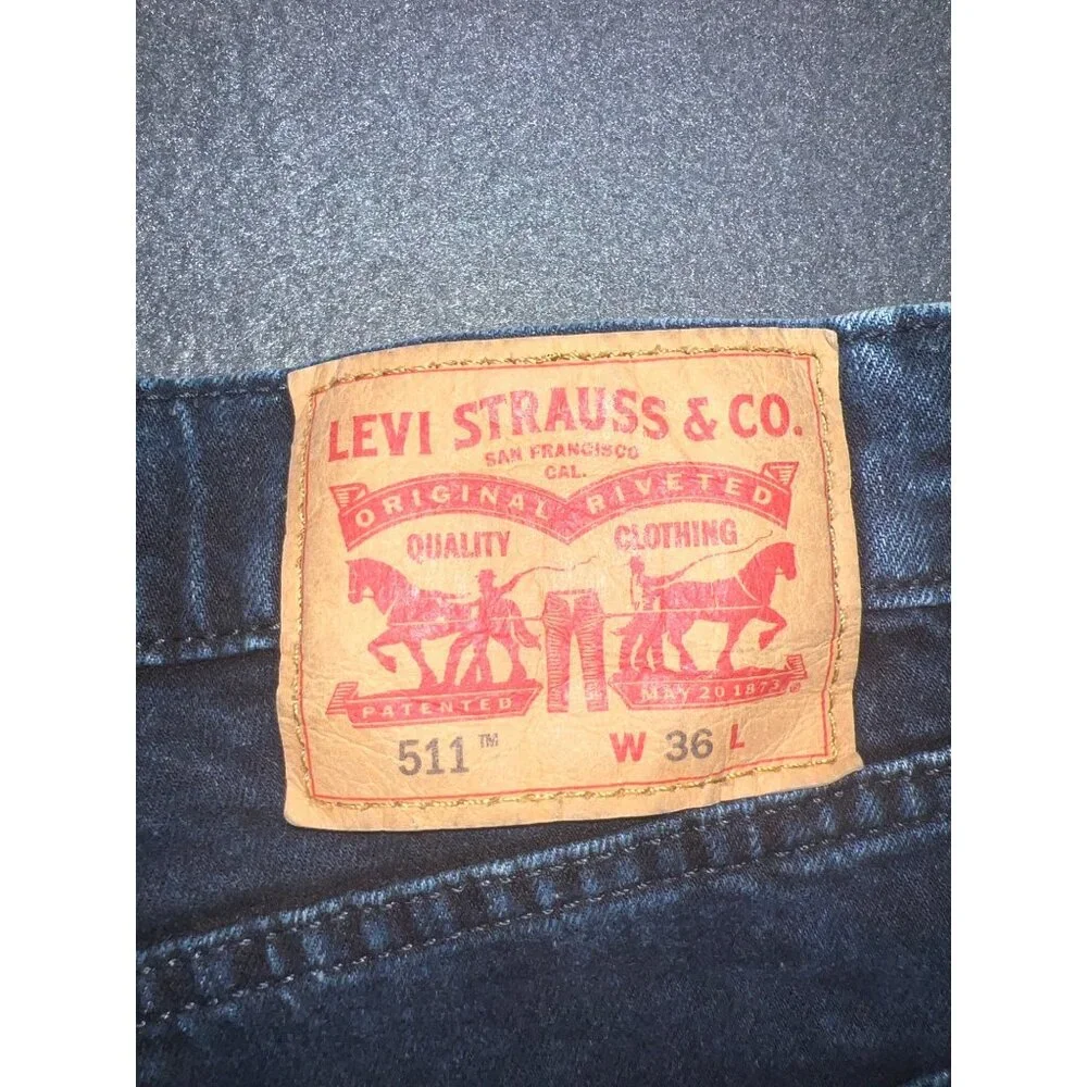 Lot of 3 Men’s Jean Shorts 36 |‎ Levi’s XRAY Steve’s Raw Hem Moto - Picture 16 of 16